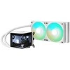 TRYX PANORAMA ARGB 240 All-in-One Liquid Cooling, 3D-AMOLED Ekranas – 240mm, baltos spalvos