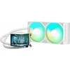 TRYX PANORAMA ARGB 280 All-in-One Liquid Cooling, 3D-AMOLED Ekranas – 280mm, baltos spalvos