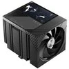 TRYX TURRIS 620 procesoriaus aušintuvas, 120 mm, dvigubo bokšto, su 5 colių ekranu, juodas