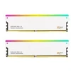 V-Color Manta XSky RGB DDR5-6400 RAM, CL32, EXPO - 32 GB Dual-Kit, baltas