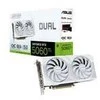 Vaizdo plokštė Asus Dual GeForce RTX 5060 TI Baltas OC 8GB GDDR7 DLSS4 (DUAL-RTX5060TI-O8G-Baltas)