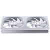 Jonsbo ZA-240 korpuso ventiliatorius, PWM, ARGB – 240mm, baltos spalvos