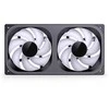 Jonsbo ZB-240 korpuso ventiliatorius, PWM, ARGB – 240mm, juodos spalvos
