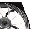 Ventiliatorius Noiseblocker NB-eLoop X B14-P ARGB, PWM - 140mm, juodas, bulk