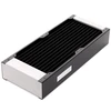 Watercool Heatkiller RAD, 240 mm, L – juodos spalvos