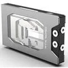 „Watercool Heatkiller V Pro GPU“ vandens aušinimo sistema RTX 5090, „Palit“ ir „Gainward“, ARGB - nikelis + akrilas, sidabrinė