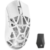 WL Pelė WLMOUSE Beast X Max Solid Sides Pelė žaidimams, Omron Optinė Switches – baltas