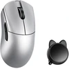WL Pelė WLMOUSE HUAN Pelė žaidimams, Omron Optinė Switches – Sidabrinis