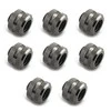 XSPC fitting G1/4″ to 14mm hard tube, juodas chrome – 8 pieces