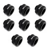 XSPC fitting G1/4″ to 14mm hard tube, juodas matte – 8 pieces