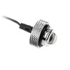 XSPC ARGB LED Stop Plug, G1/4, 5V 3Pin – chrome