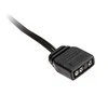 XSPC ARGB LED Stop Plug, G1/4, 5V 3Pin – chrome