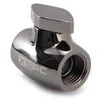 XSPC G1/4 Ball Valve – Brass, Juodas-Chrome