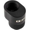 XSPC G1/4 rotacinis 7 mm ofsetinis jungiamasis elementas – matinis juodas