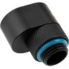 XSPC G1/4 Rotary 7mm Offset Fitting – matte juodas