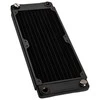 XSPC TX240 Crossflow Ultrathin Radiator – 240mm, juodos spalvos