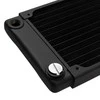 XSPC TX240 Crossflow Ultrathin Radiator – 240mm, juodos spalvos