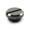 XSPC G1/4 inch Threaded Plug V2 – 10 Pack, Juodas Chrome
