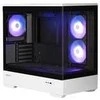 Zalman P30 PC-case, Mini-Tower, mATX, Tempered Glass - juodas baltas