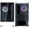 Zalman P30 PC-case, Mini-Tower, mATX, Tempered Glass - juodas baltas