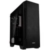 Zalman S3 TG ATX Mid Tower PC Case TG ventiliatorius x3
