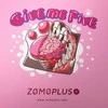 ZOMOPLUS Give Me Five pelės kilimėlis žaidimams, 500x420mm - rožinės spalvos