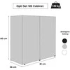 Aquael spintelė optiset 125 pilka 80x36x80cm
