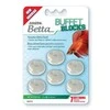 Fluval Marina Betta buffet blocks atostogų maistas