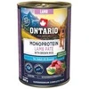 Ontario Adult Monoprotein Ėrienos paštetas su Rudaisiais Ryžiais 400g