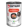 Ontario Cat Can jautiena with lašiša and Spirulina 400g (Jautiena su lašiša ir spirulina)