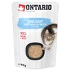Ontario Kitten Soup Tuna, ryžiai &amp; Vegetables 40g (Sriuba)