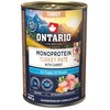 Ontario Puppy Monoprotein Kalakutienos paštetas su Morkomis 400g