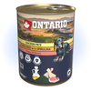 Ontario Puppy Vištienos paštetas su Spirulina ir Lašišų aliejumi 800g