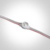 0,5W/2,5W/m LED modulis, IP65, tiekiamas 50 vnt. grandinėje, bendras ilgis 10m., 7840A/D
