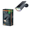 0,5W LED šviestuvas su saulės baterija ENDURA GARDEN SOLAR SPOT, tamsiai pilkas, 3000K/RGB