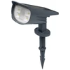 0,5W LED šviestuvas su saulės baterija ENDURA GARDEN SOLAR SPOT, tamsiai pilkas, 3000K/RGB