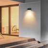 0,9W LED įsmeigiamas lauko šviestuvas, juodas, 3000K, IP65, su saulės baterija