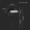 0,9W LED įsmeigiamas lauko šviestuvas, juodas, 3000K, IP65, su saulės baterija