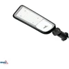 Bemko 100W LED gatvės šviestuvas JAZMIN, juodas, 4000K, IP65, 140°x70°