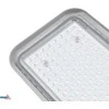 Bemko 100W LED gatvės šviestuvas su šviesos jutikliu JAZMIN, šviesiai pilkas, 4000K, IP65, 140°x70°