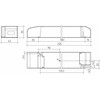 100W LED maitinimo šaltinis TRIDONIC LC ONE4ALL NF SC EXC SP, 48V, DALI/PUSH