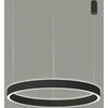 Italux 100W LED pakabinamas šviestuvas BRASCO UP DOWN, juodas, 3000/4000K, dimeriuojamas