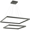 100W LED pakabinamas šviestuvas FEBE, juodas, 4000K, dimeriuojamas, 01-2922
