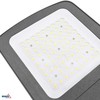 Luxmena 100W LED prožektorius CAMPUS, pilkas, 4000K, IP66