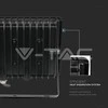 V-tac 100W LED prožektorius, E-serija, juodu korpusu, 6500K