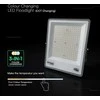 100W LED prožektorius, juodas, 3000/4000/6500K, CREE LED chip