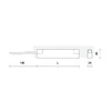 Bikuvalt 100W maitinimo šaltinis magnetinėms sistemoms SPECTRA LIGHTING INSIGHT, 48V, 2.08A, juodas