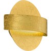 10,5W LED sieninis šviestuvas KOBEN, aukso sp., 3000K, 4217000