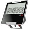 107W LED prožektorius POWERLUG, pilku korpusu, 4000K, IP65