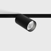 10,8W LED akcentinis šviestuvas TUB M A 90 į magnetinę sistemą IN_RING, juodos sp., 4000K, 48V, 50°
